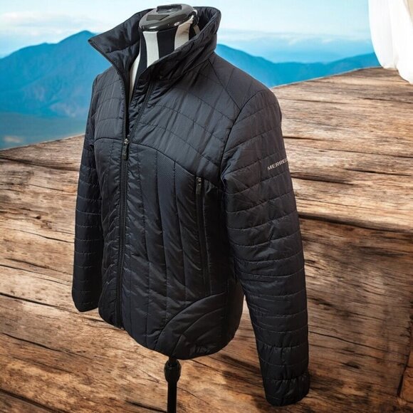 Merrell Packable Puffer Jacket - Size Small - Travel Friendly! - Picture 1 of 14